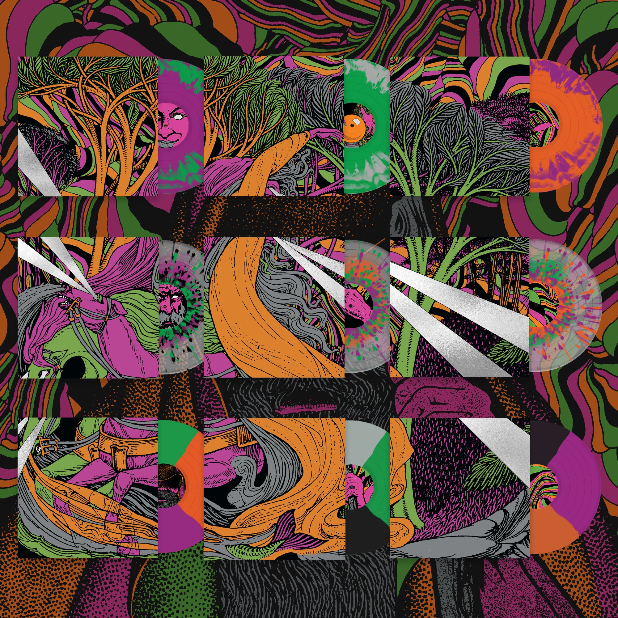 King Gizzard Live In Chicago coffret 9 vinyles