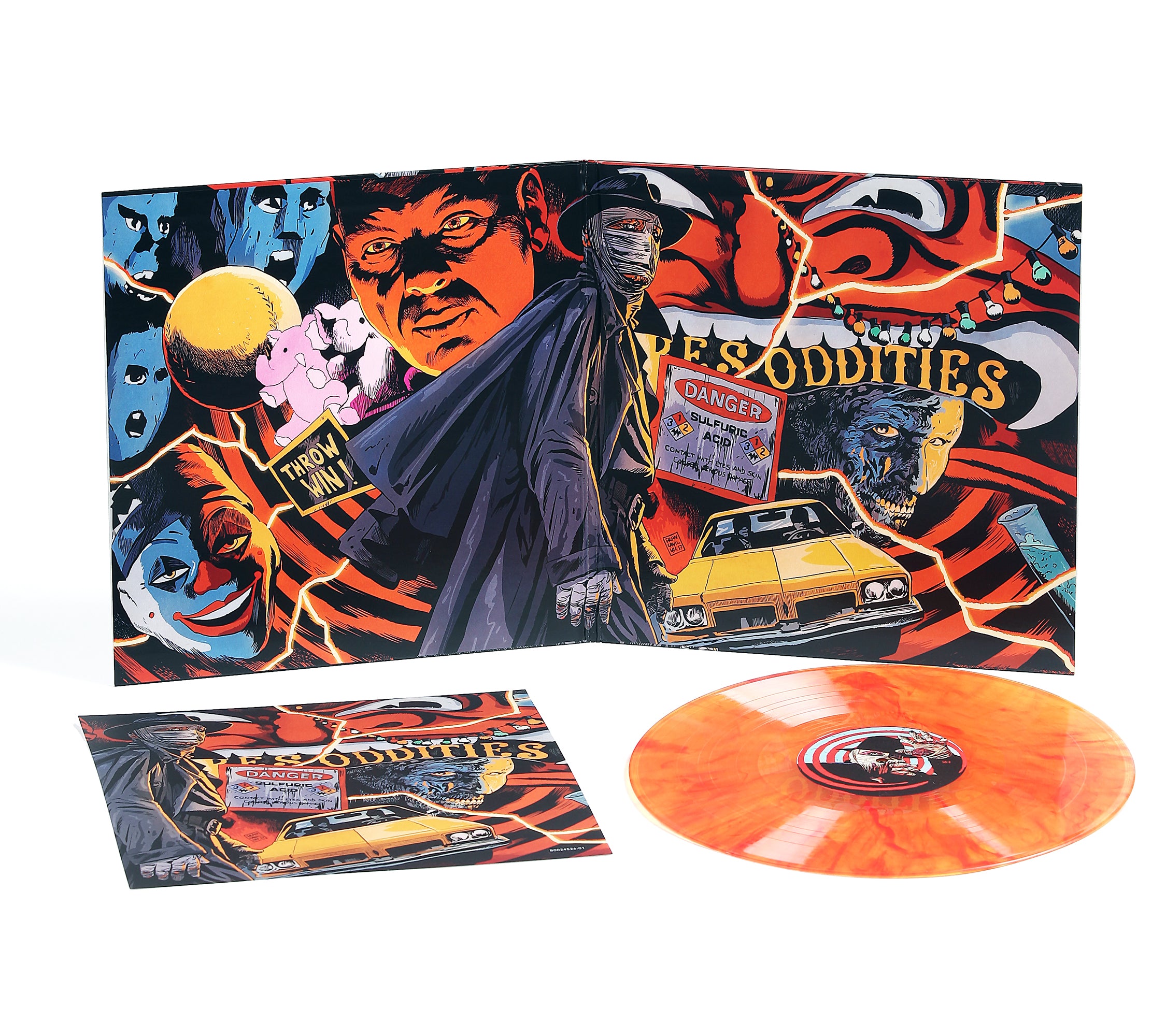Waxwork Records Darkman vinyle 180g Fire Danny Elfman