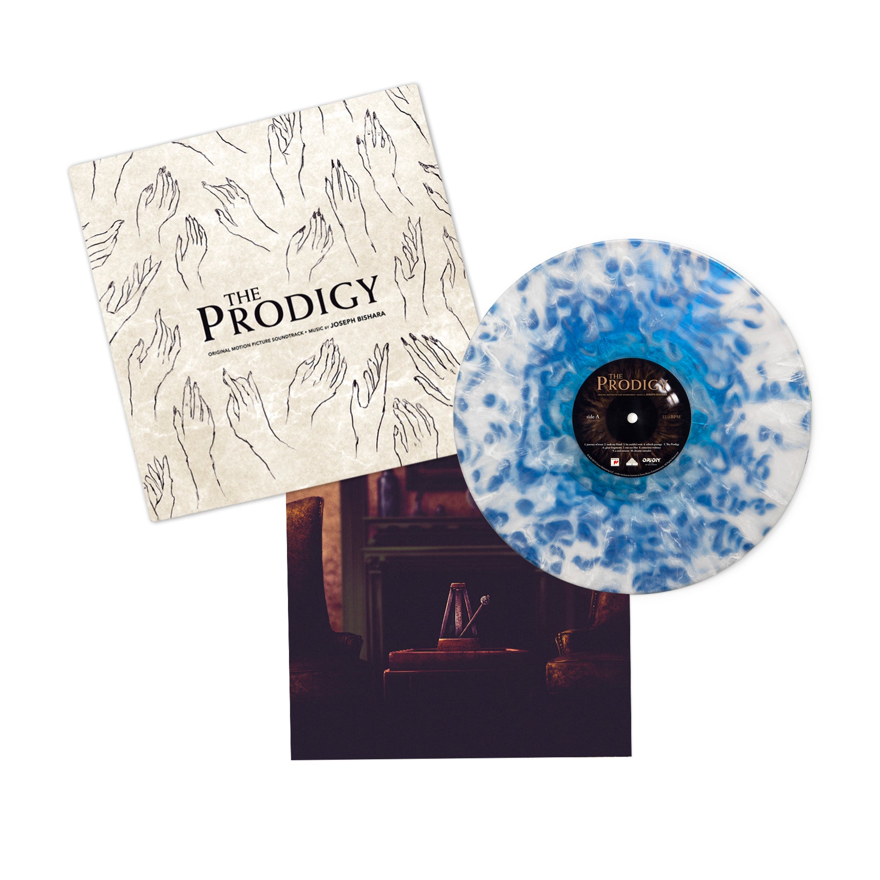 Waxwork Records The Prodigy vinyle BO bleu iris réactif UV