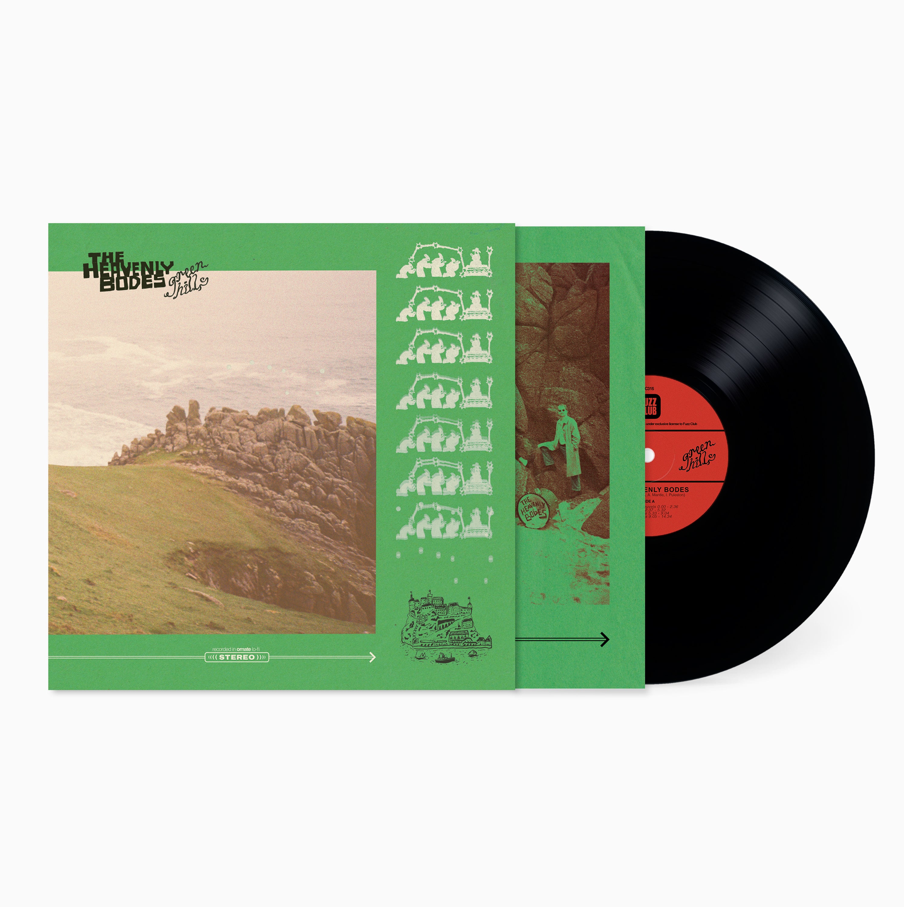 Heavenly Bodes Green Hills vinyle vert 180g