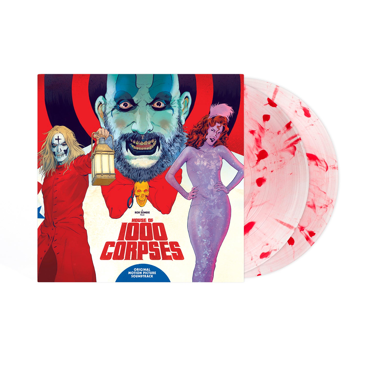 Waxwork Records House of 1000 Corpses double vinyle sang