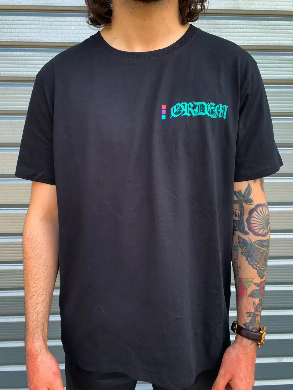 Ordem Losing Sleep t-shirt noir homme coton bio
