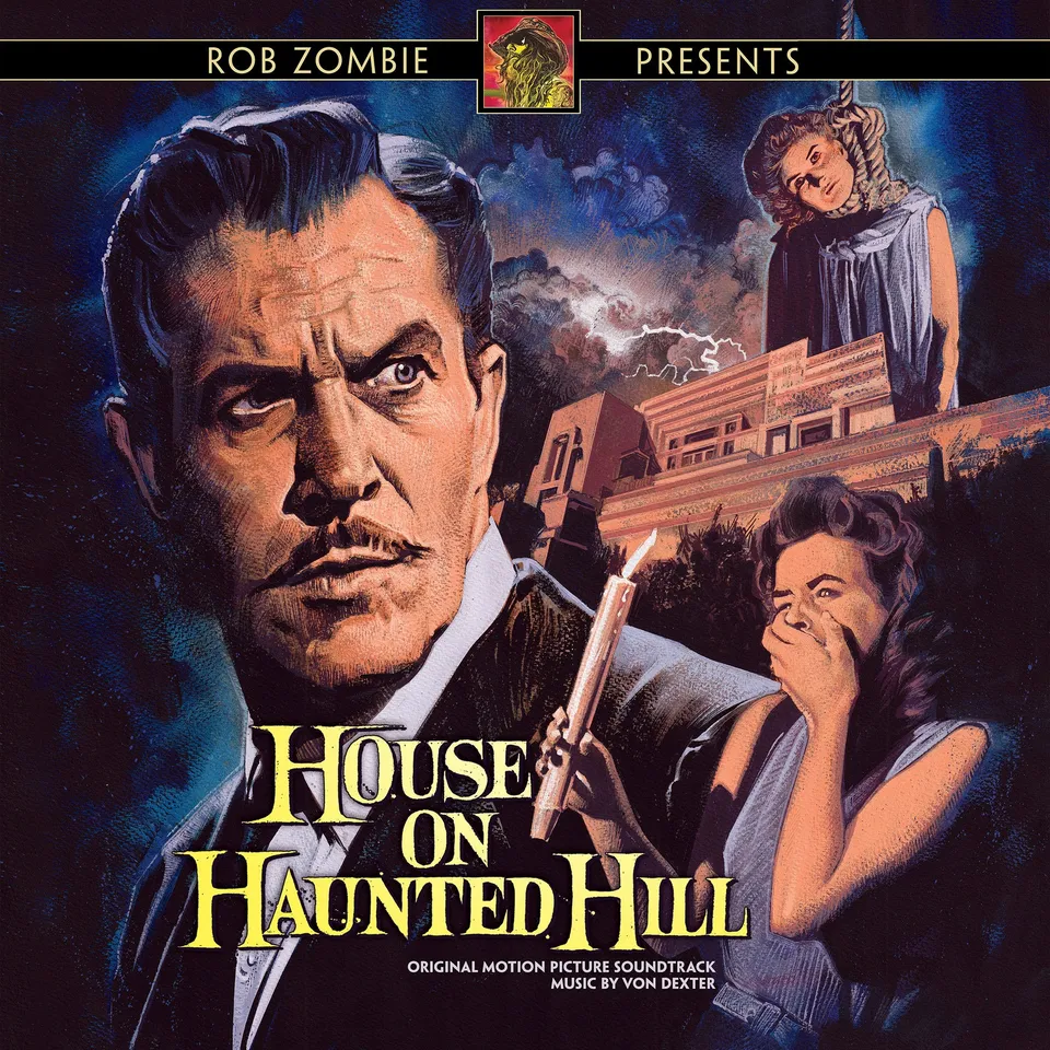 Waxwork Records Rob Zombie Presents House On Haunted Hill vinyle BO