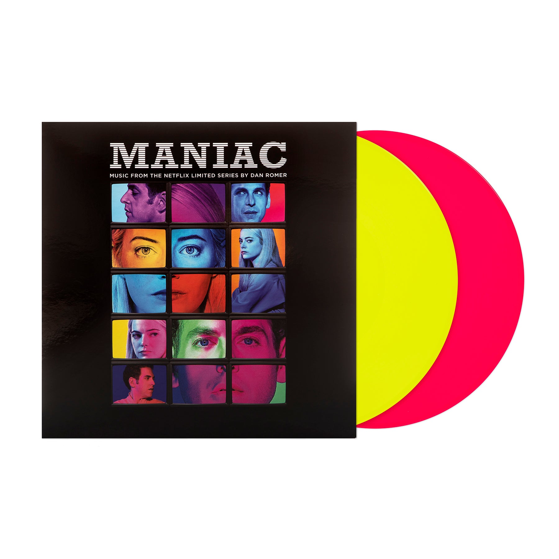 Waxwork Records Maniac vinyle 2LP jaune rose 180g