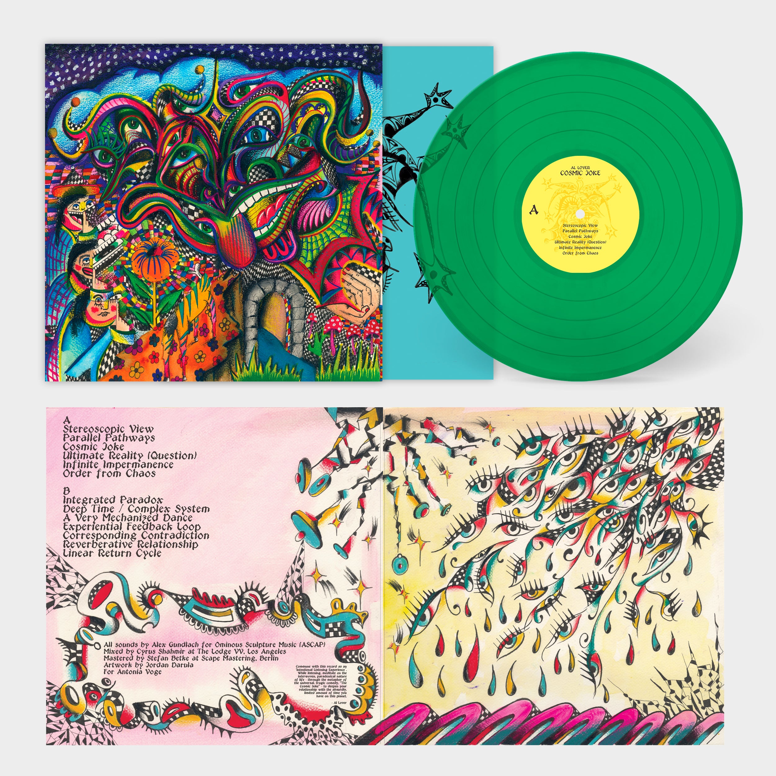 Al Lover Cosmic Joke CD album expérimental krautrock