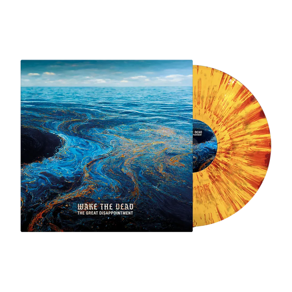 Wake The Dead The Great Disappointment vinyle LP orange splatter