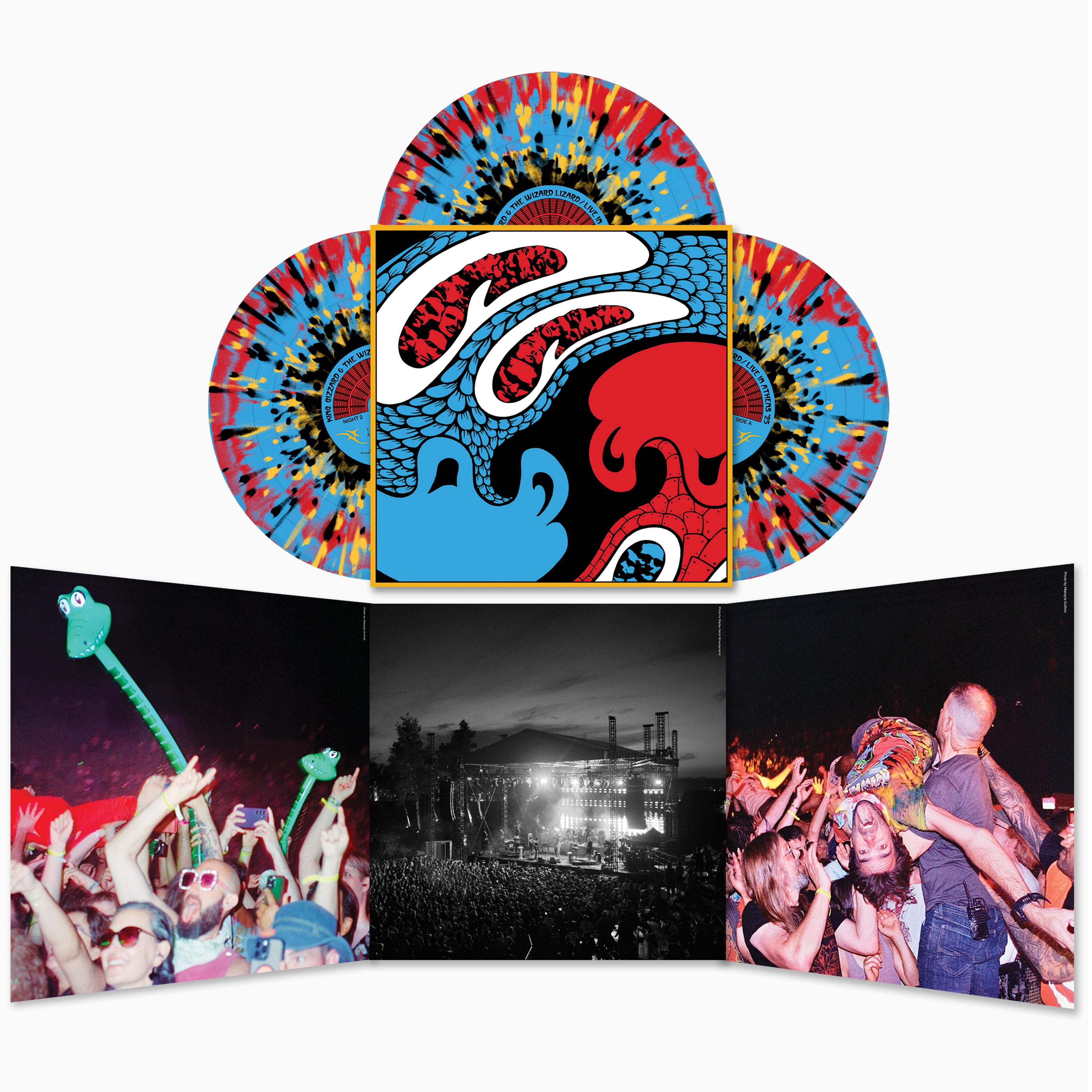 King Gizzard Live In Athens 25 coffret vinyle 9LP