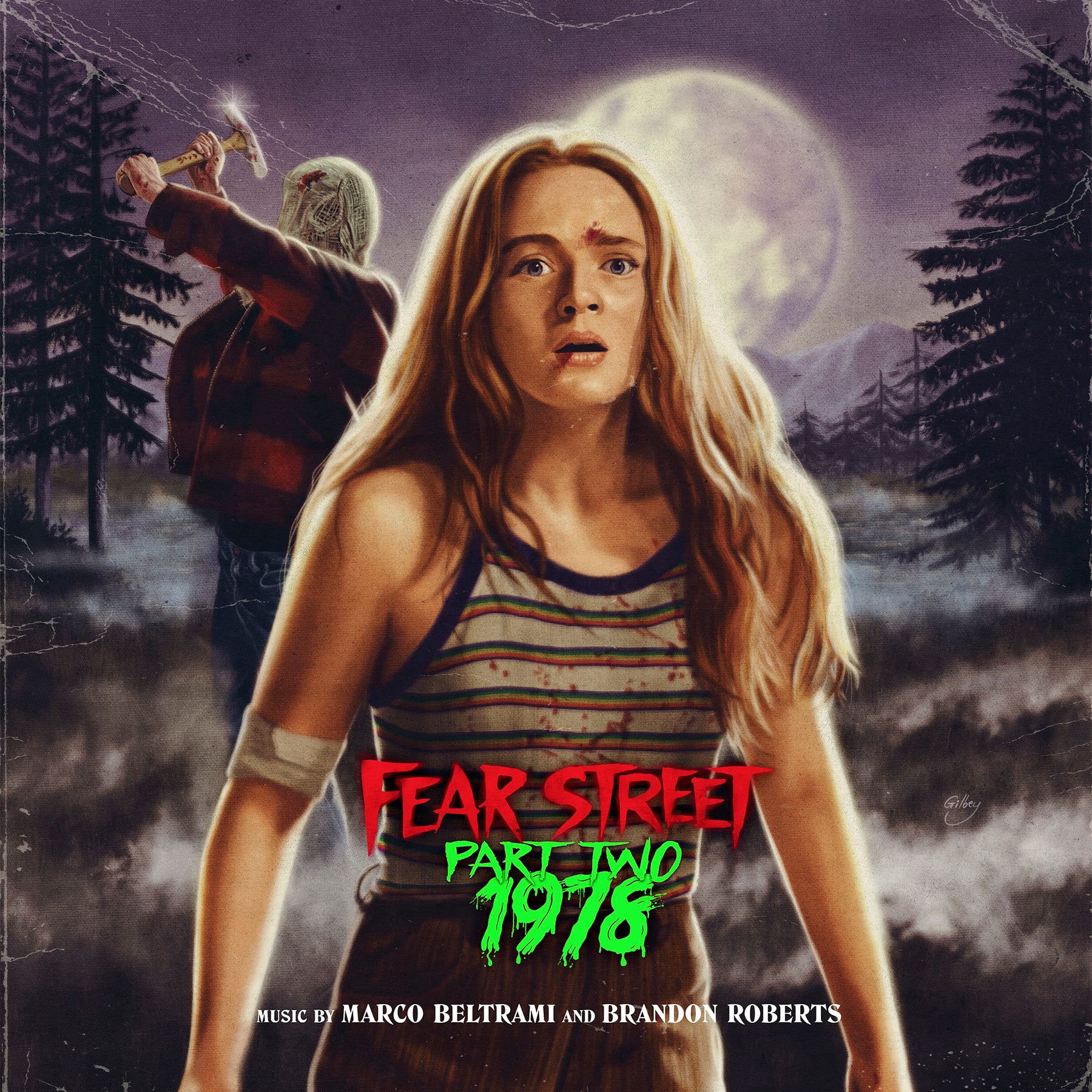 Waxwork Records Fear Street vinyle triple LP couleur trilogie