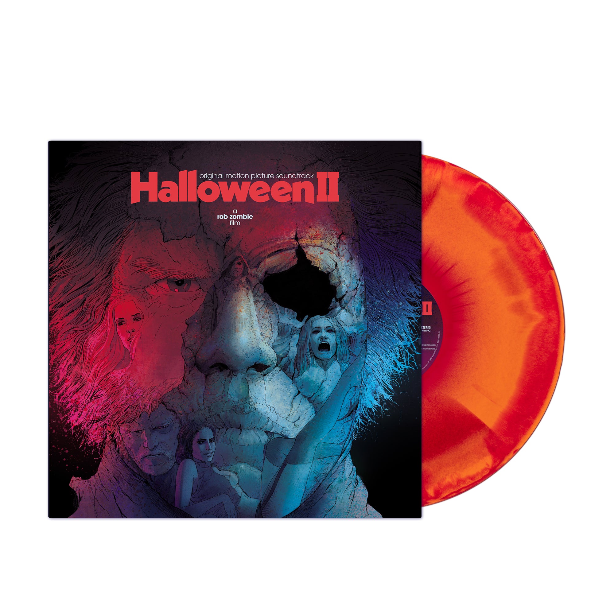 Waxwork Rob Zombie Halloween II vinyle blanc BO slasher