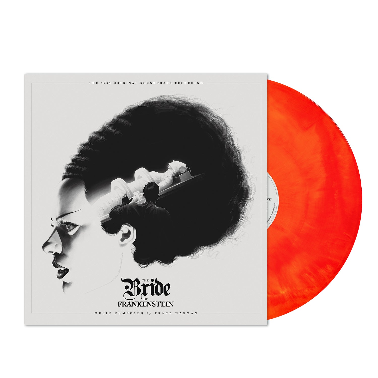Waxwork Records Bride of Frankenstein vinyle LP splatter classique
