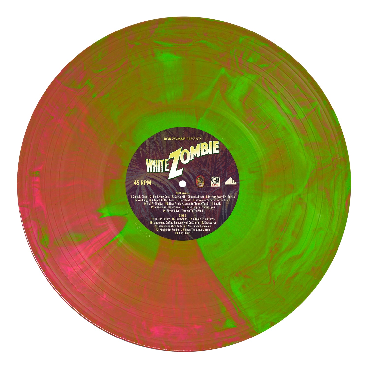 Waxwork Rob Zombie White Zombie vinyle BO Bela Lugosi