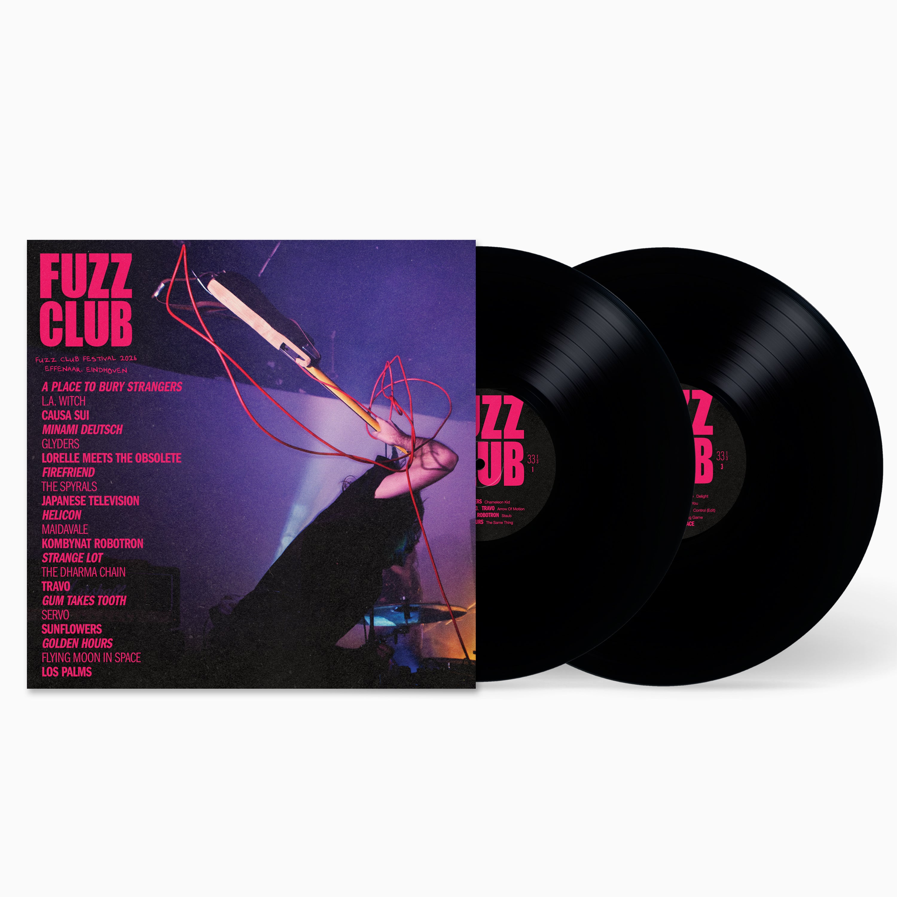 Fuzz Club Festival 2026 compilation double vinyle