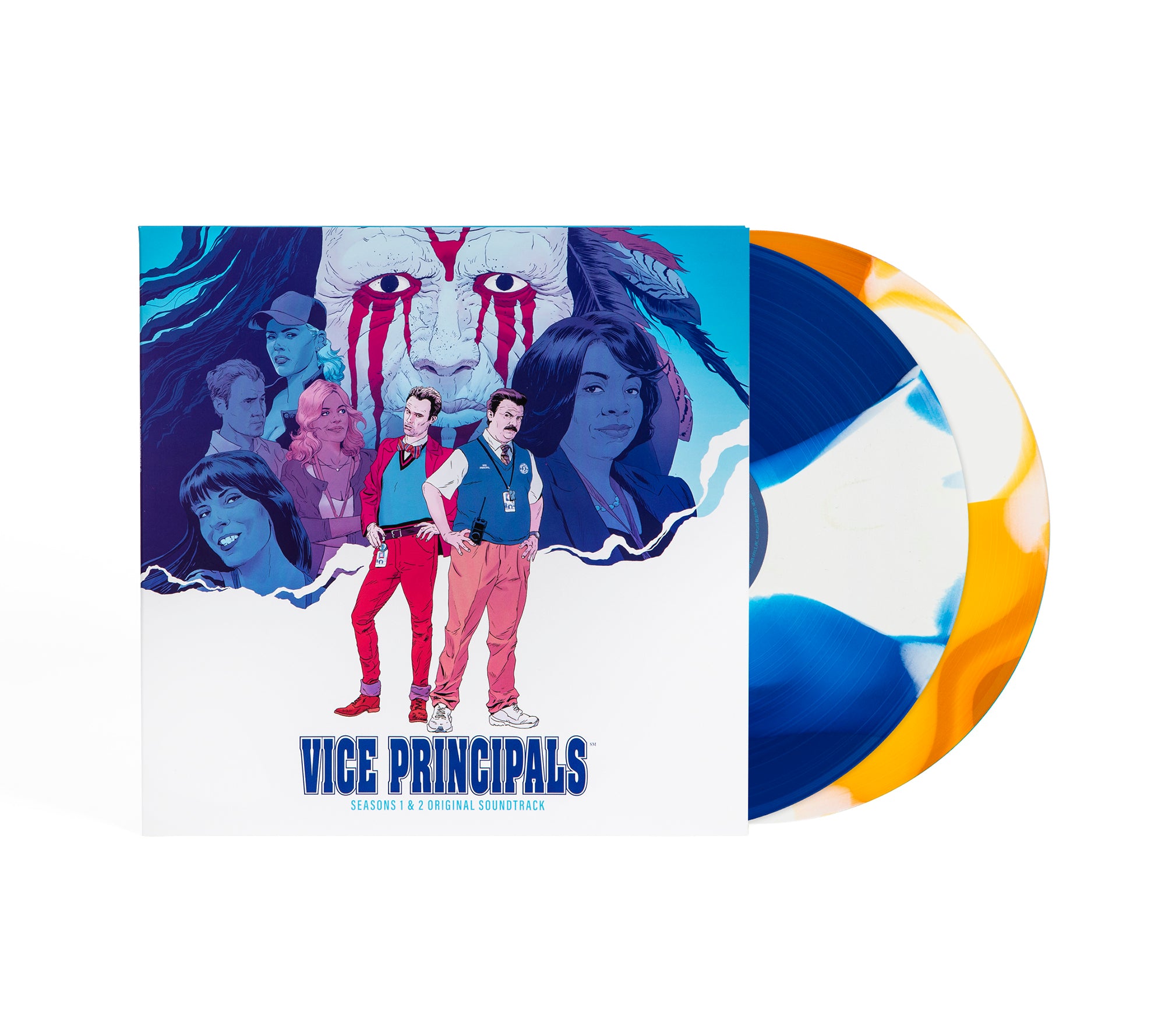 Waxwork Records Vice Principals vinyle double LP saisons 1 et 2