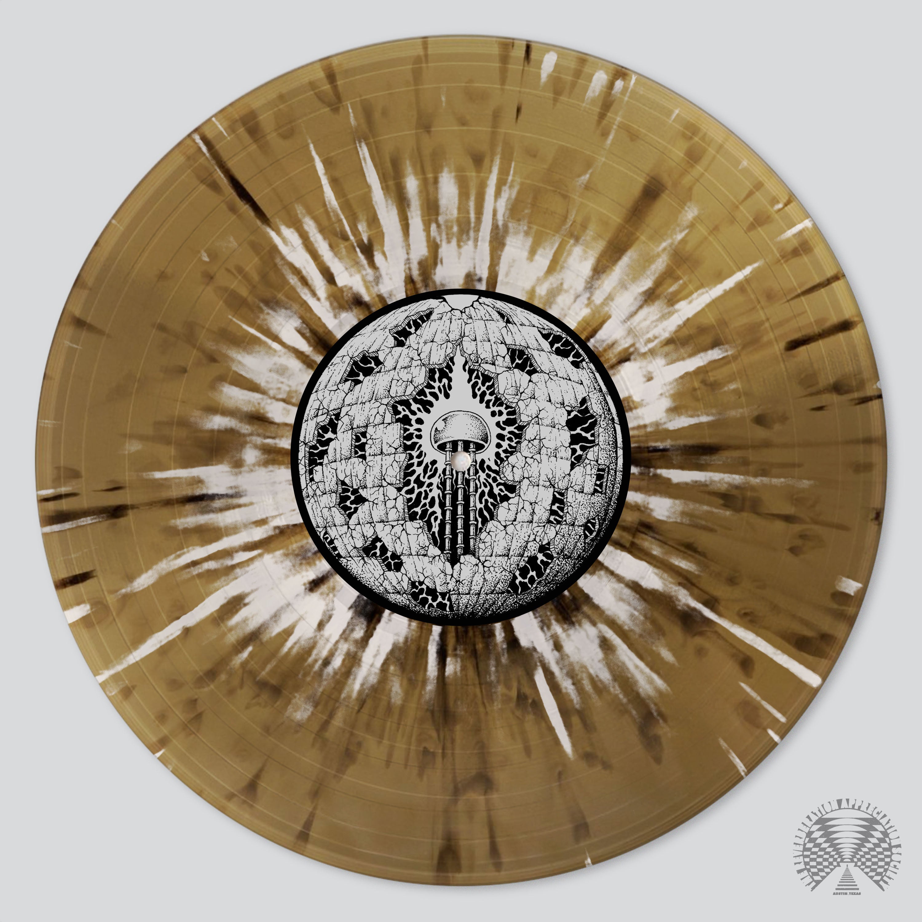 Slift Levitation Session double vinyle doré splatter