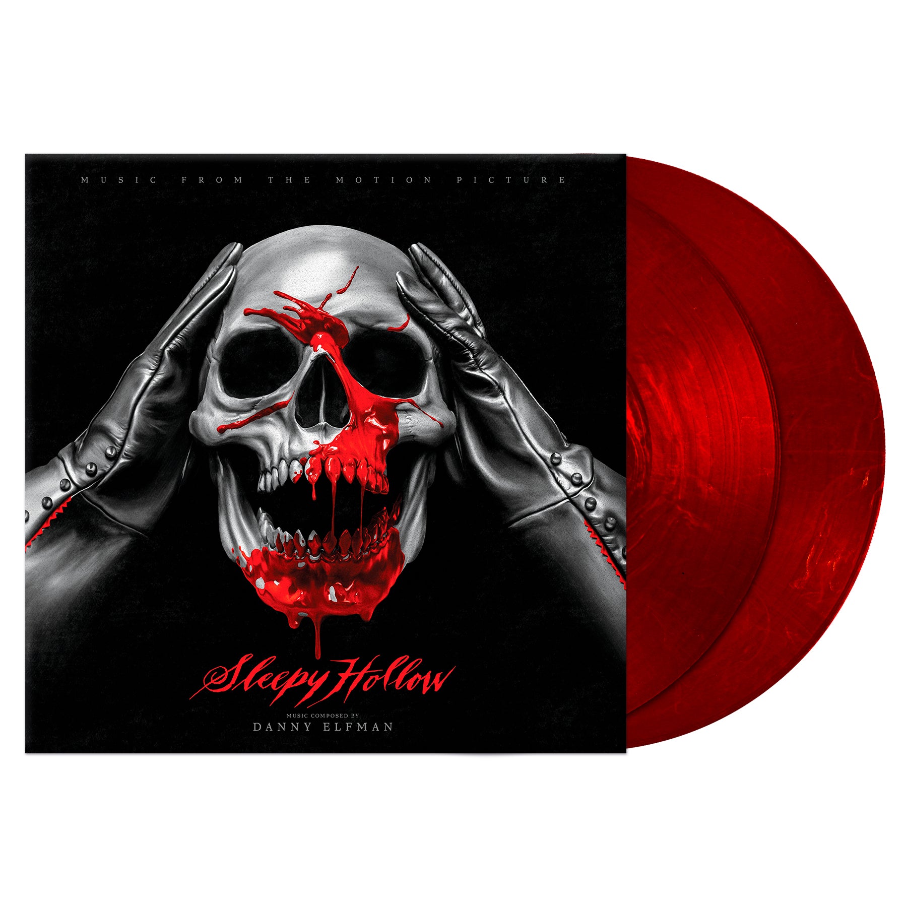 Waxwork Records Sleepy Hollow vinyle rouge sang Danny Elfman