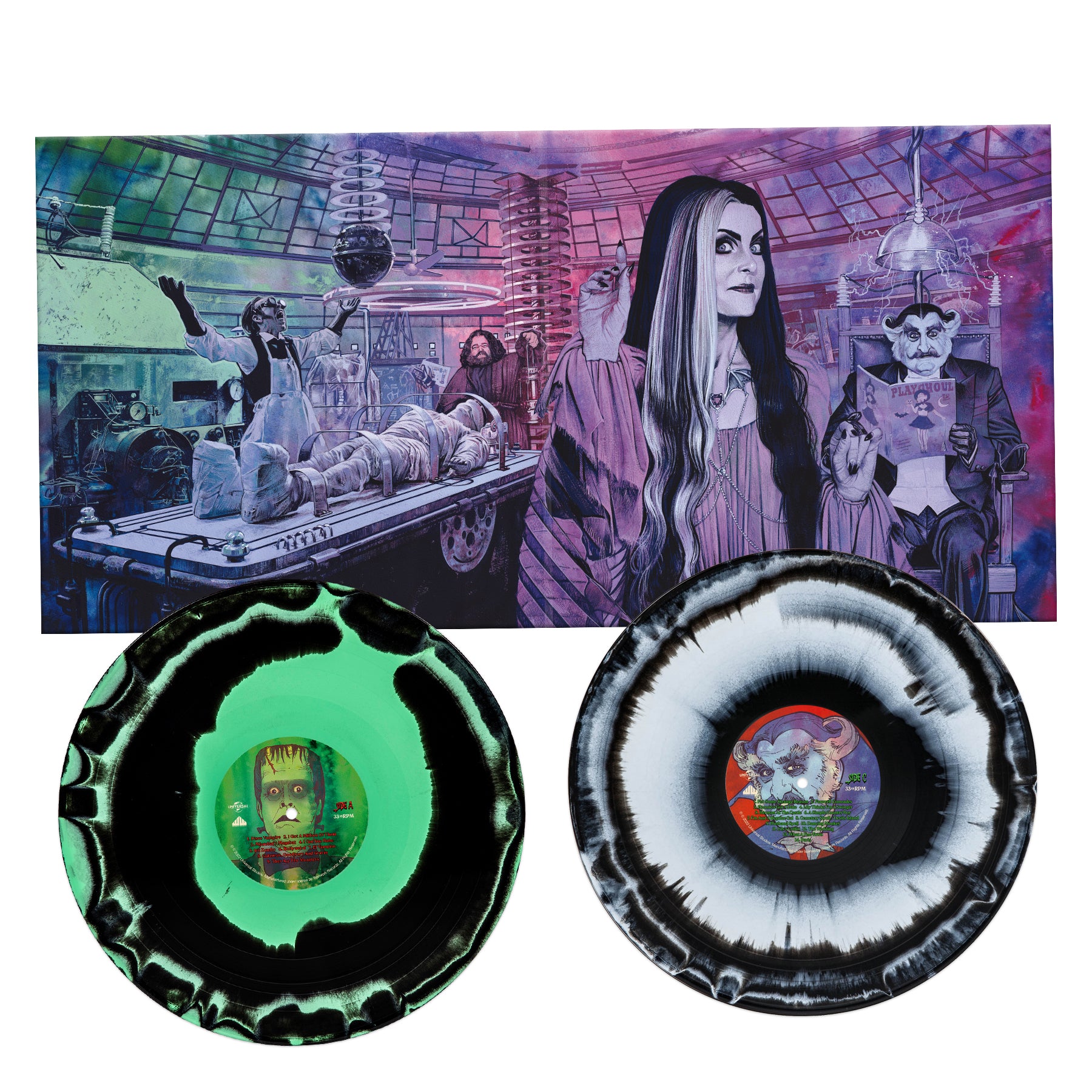 Waxwork Records The Munsters double vinyle BO film