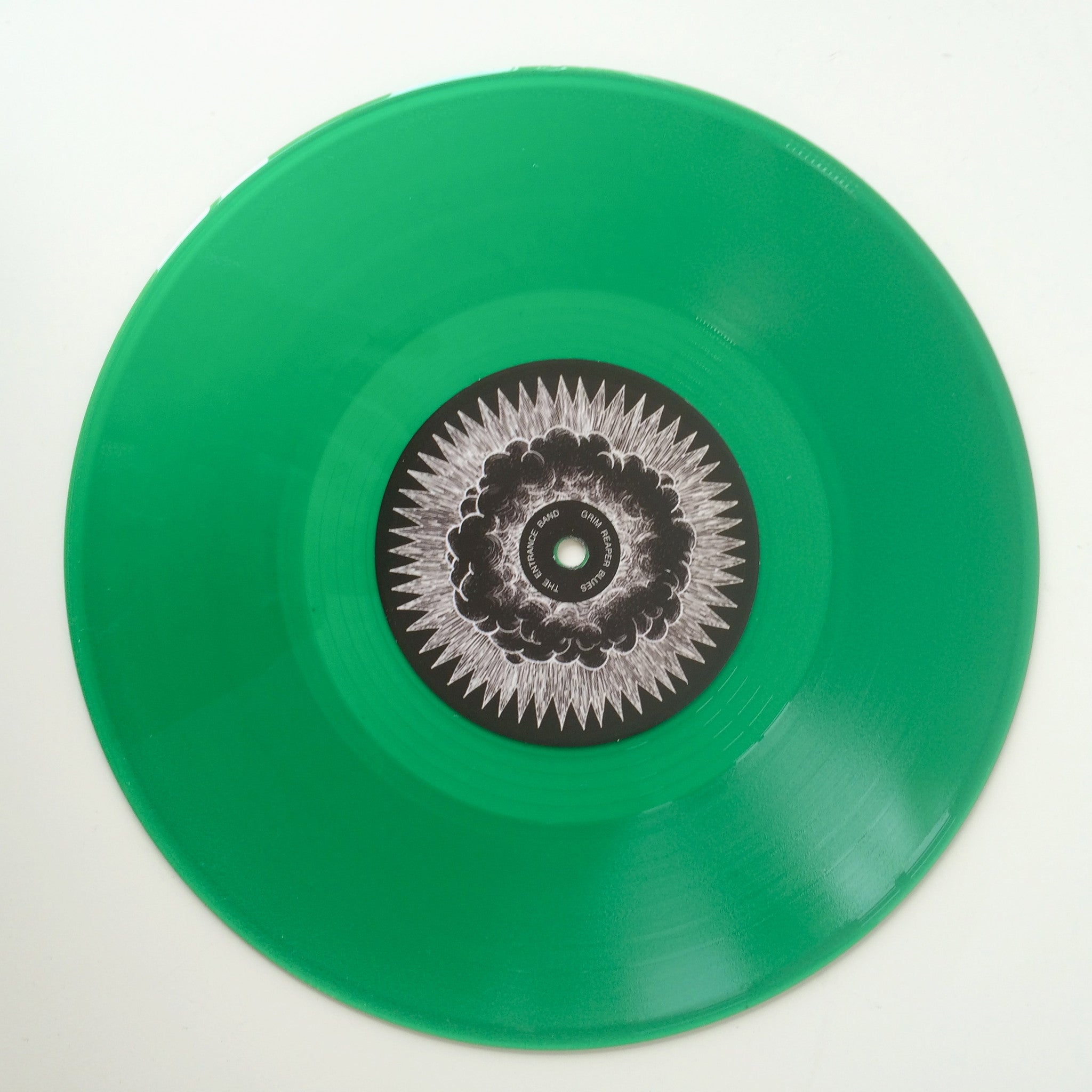 Entrance Band Wall Of Death split 10" vinyle vert transparent
