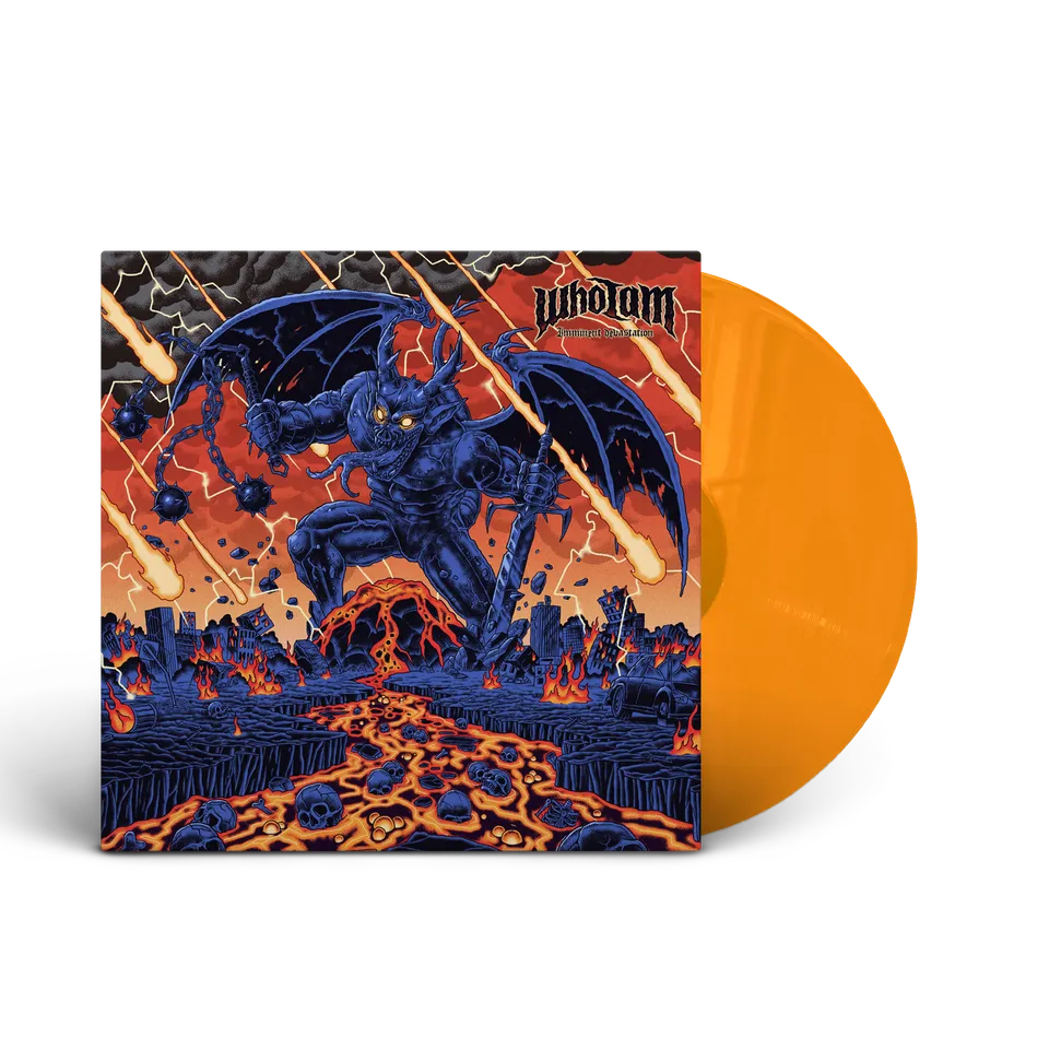 WHO I AM Imminent Devastation vinyle orange