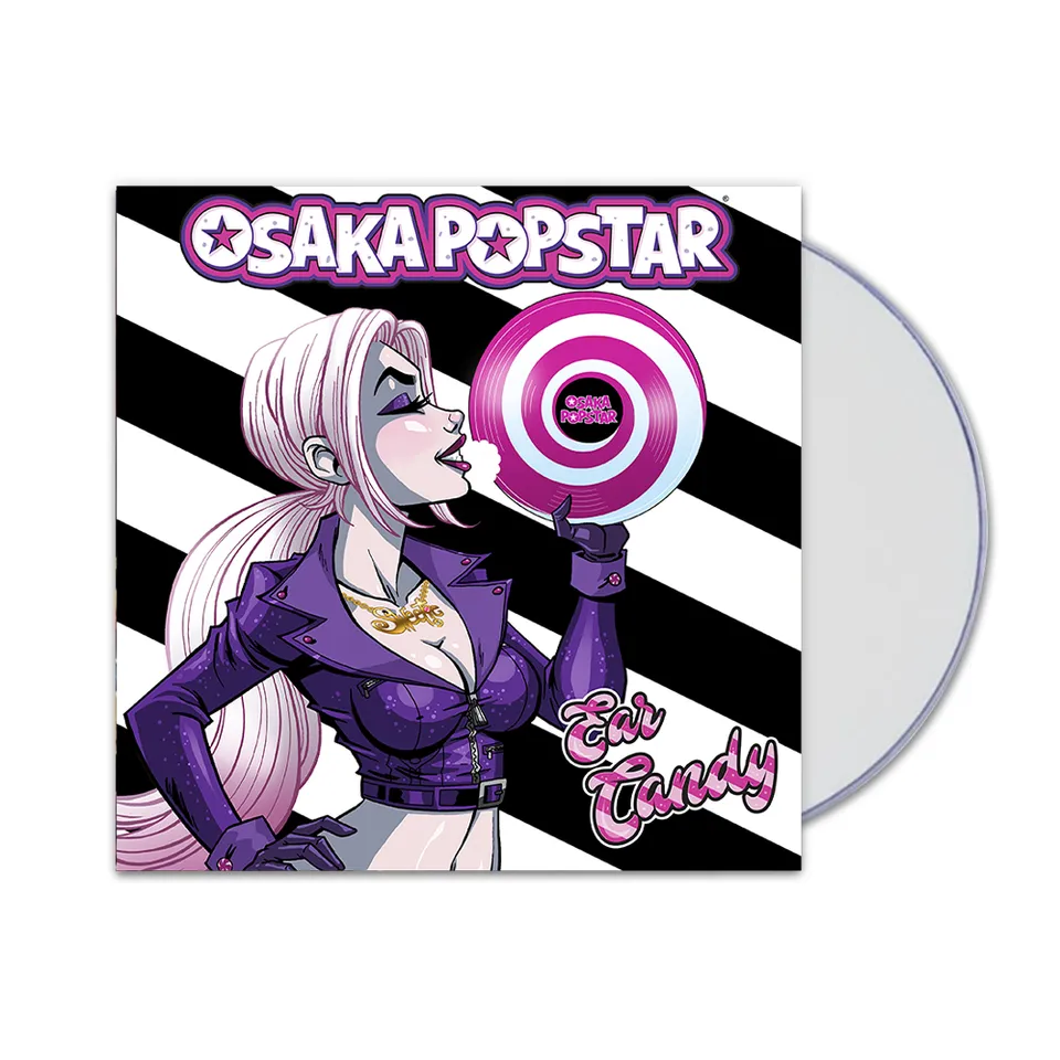 Osaka Popstar Ear Candy CD deluxe gatefold poster
