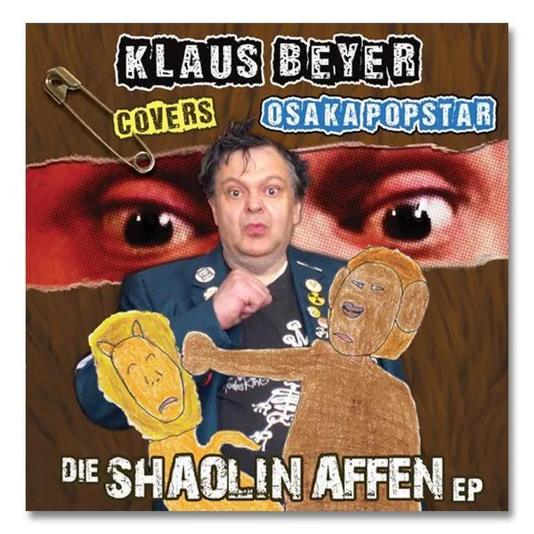 Klaus Beyer Die Shaolin Affen EP vinyle 7" 2 couleurs