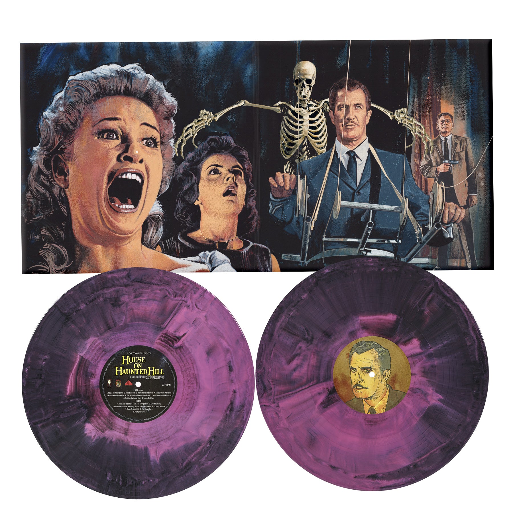 Waxwork Records Rob Zombie Presents House On Haunted Hill vinyle BO