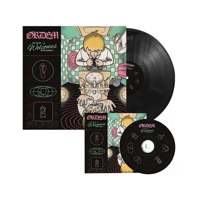 Ordem The Truth Welcomes Disillusion vinyle noir + CD