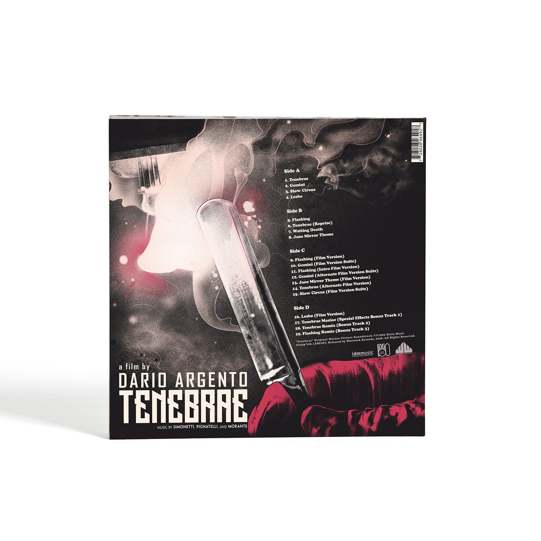 Waxwork Records Tenebrae vinyle double LP couleur Goblin
