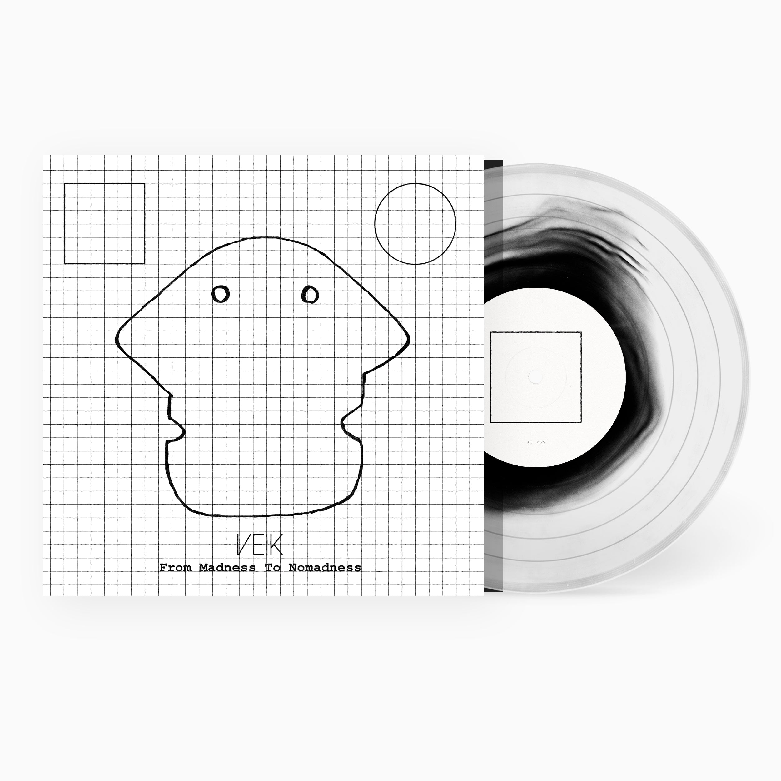 Veik From Madness To Nomadness Vinyle 10 Pouces