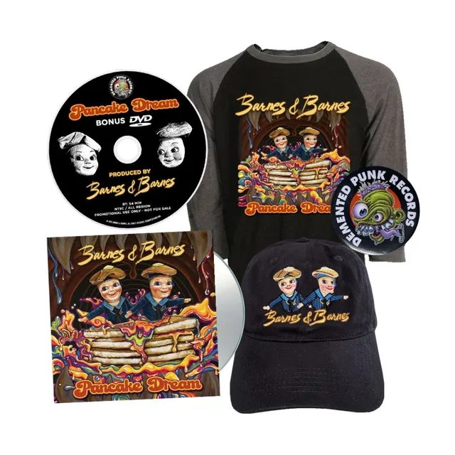 Barnes & Barnes Pancake Dream Short Stack coffret CD avec poster
