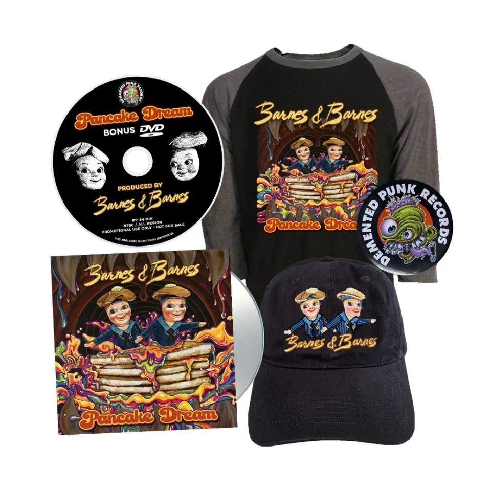 Barnes & Barnes Pancake Dream Short Stack coffret CD avec poster