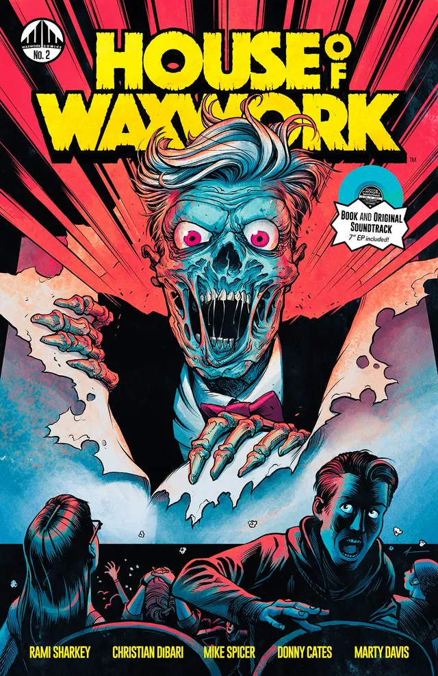 Waxwork Records House Of Waxwork Issue 2 comics + vinyle 7"
