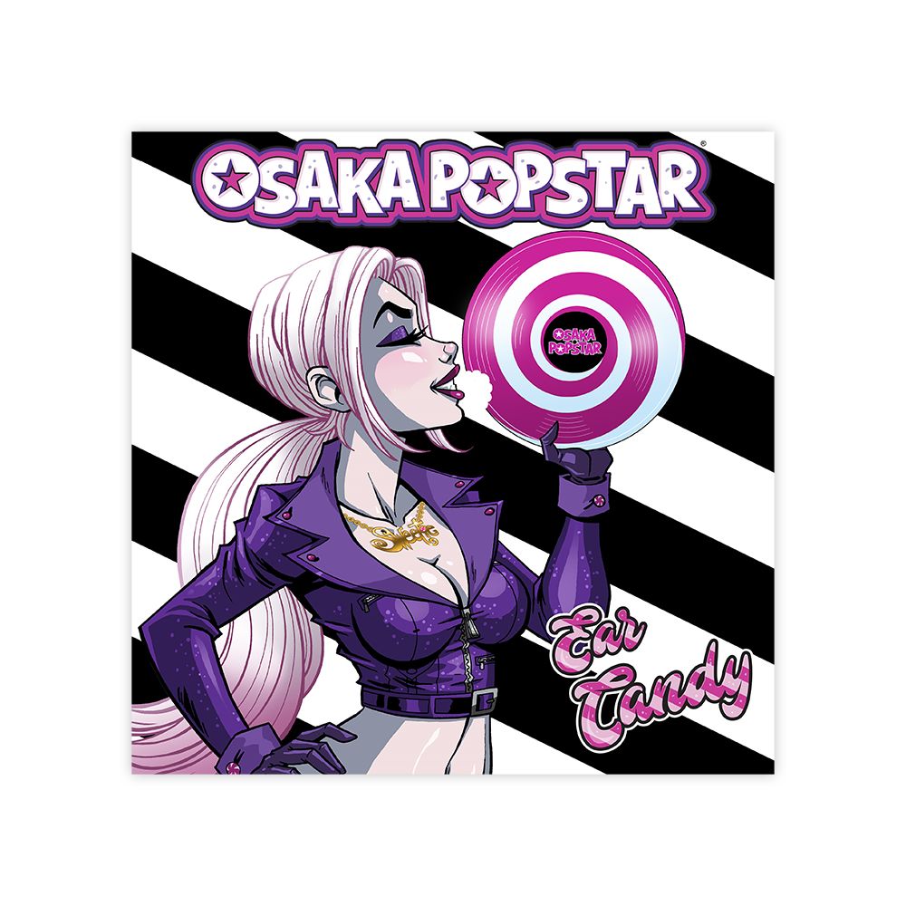 Osaka Popstar Ear Candy bundle CD deluxe + tee