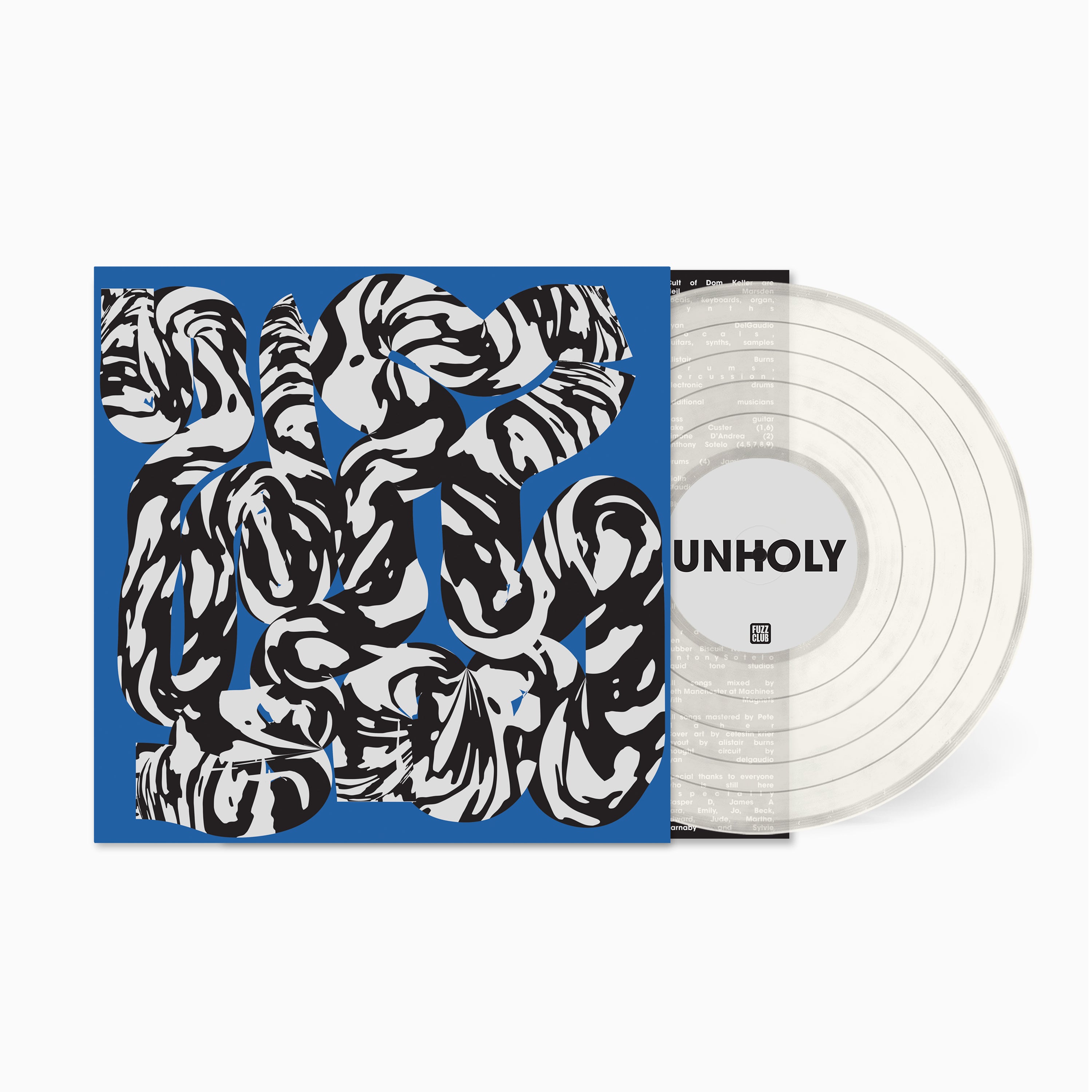 Cult Of Dom Keller Unholy Drum vinyle clear 180g