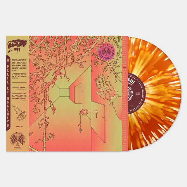 Hooveriii A Round of Applause vinyle orange splatter