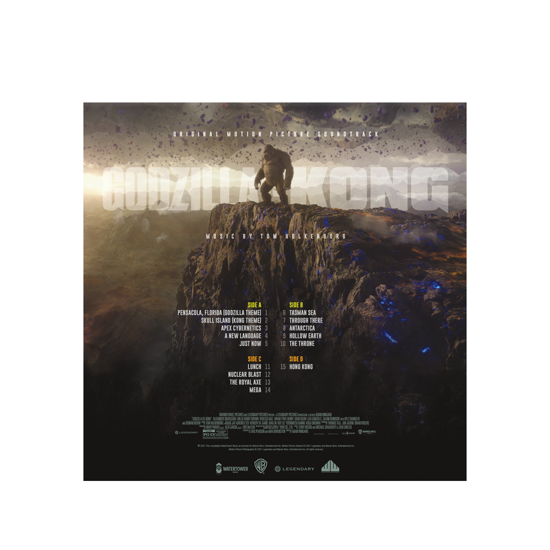 Waxwork Records Godzilla vs Kong vinyle BO MonsterVerse