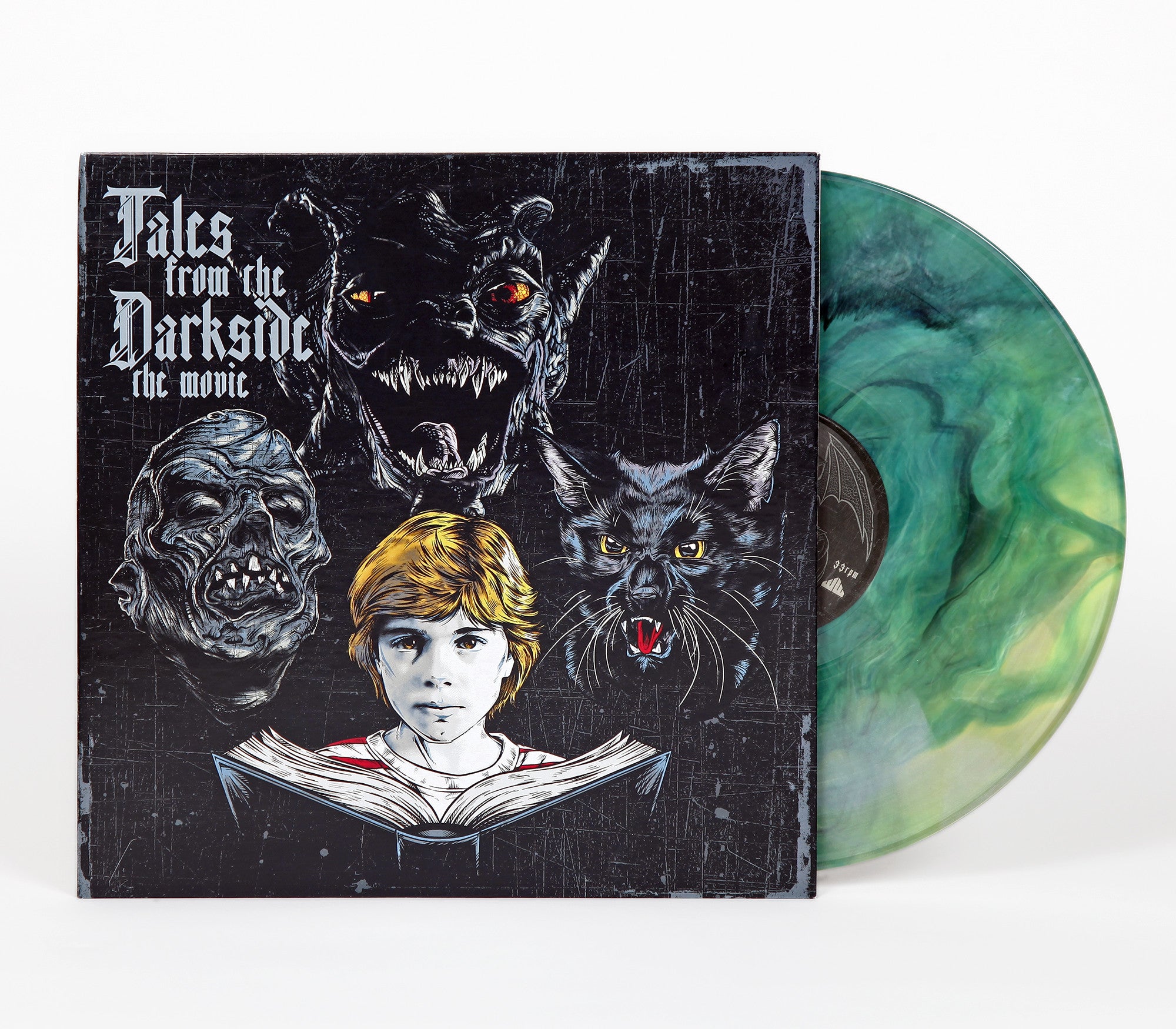 Waxwork Records Tales From The Darkside vinyle vert swirl