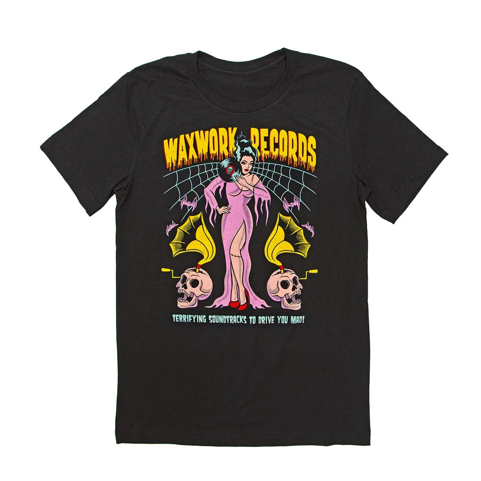 Waxwork Drive You Mad t-shirt noir Tragic Girls