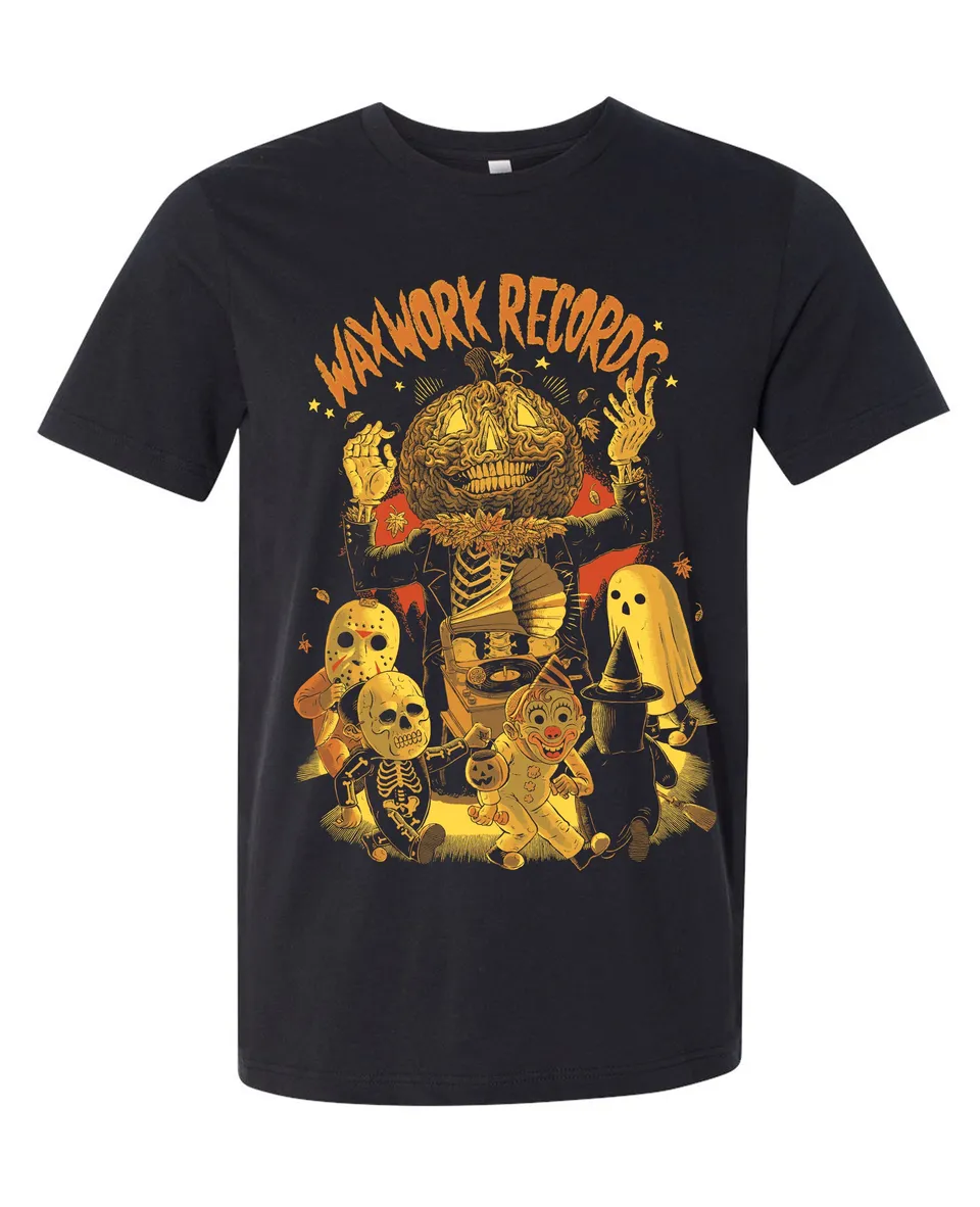 Waxwork Records Sam Heimer Tee t-shirt noir taille XL