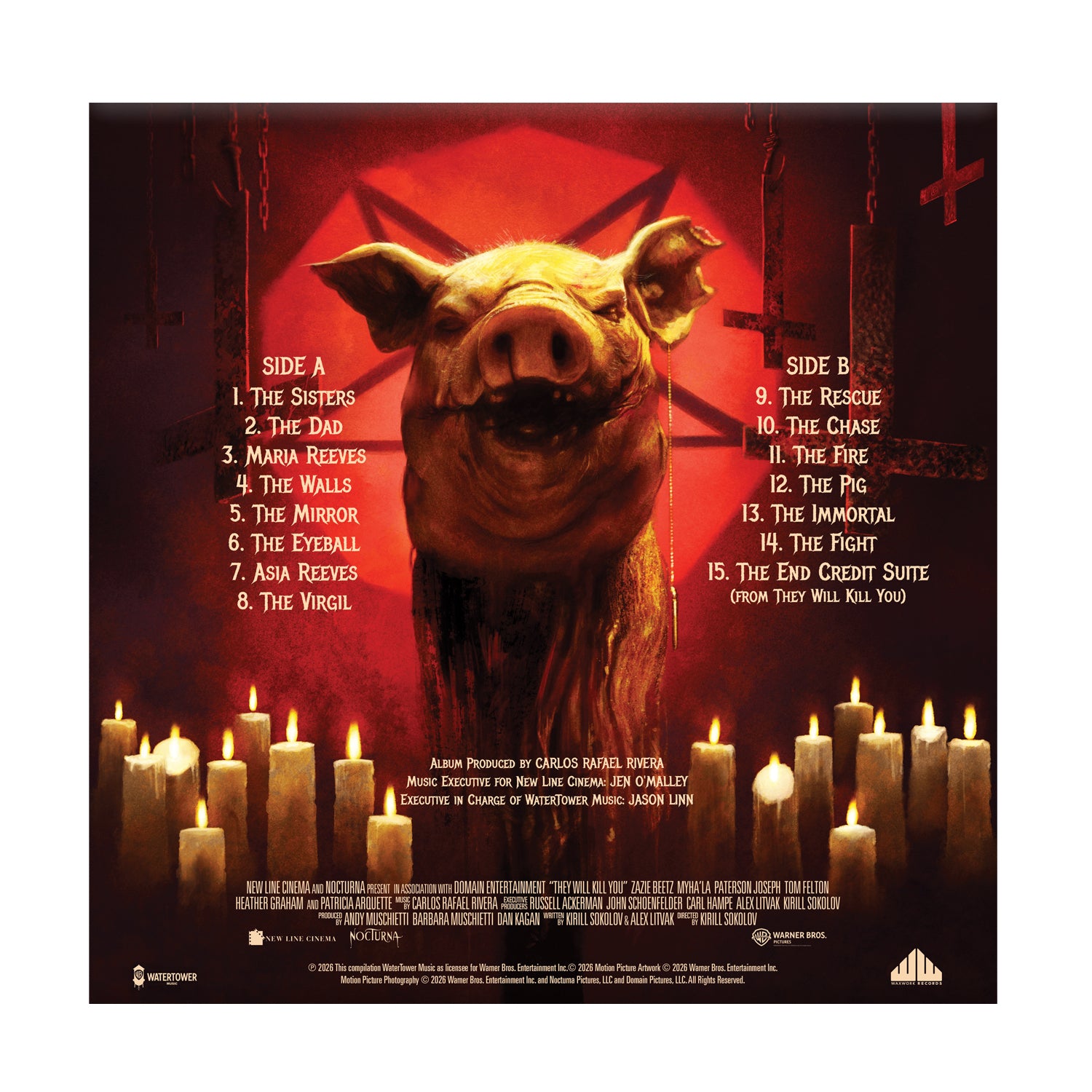 Waxwork Records They Will Kill You vinyle bande originale