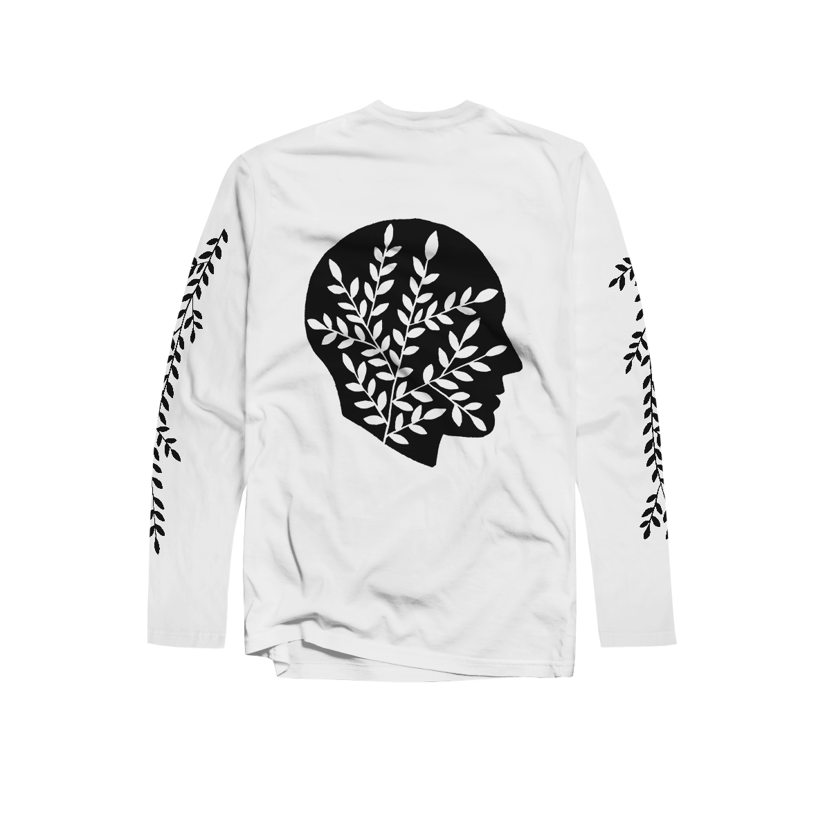 Tiny Voices Erosion Longsleeve blanc coton bio