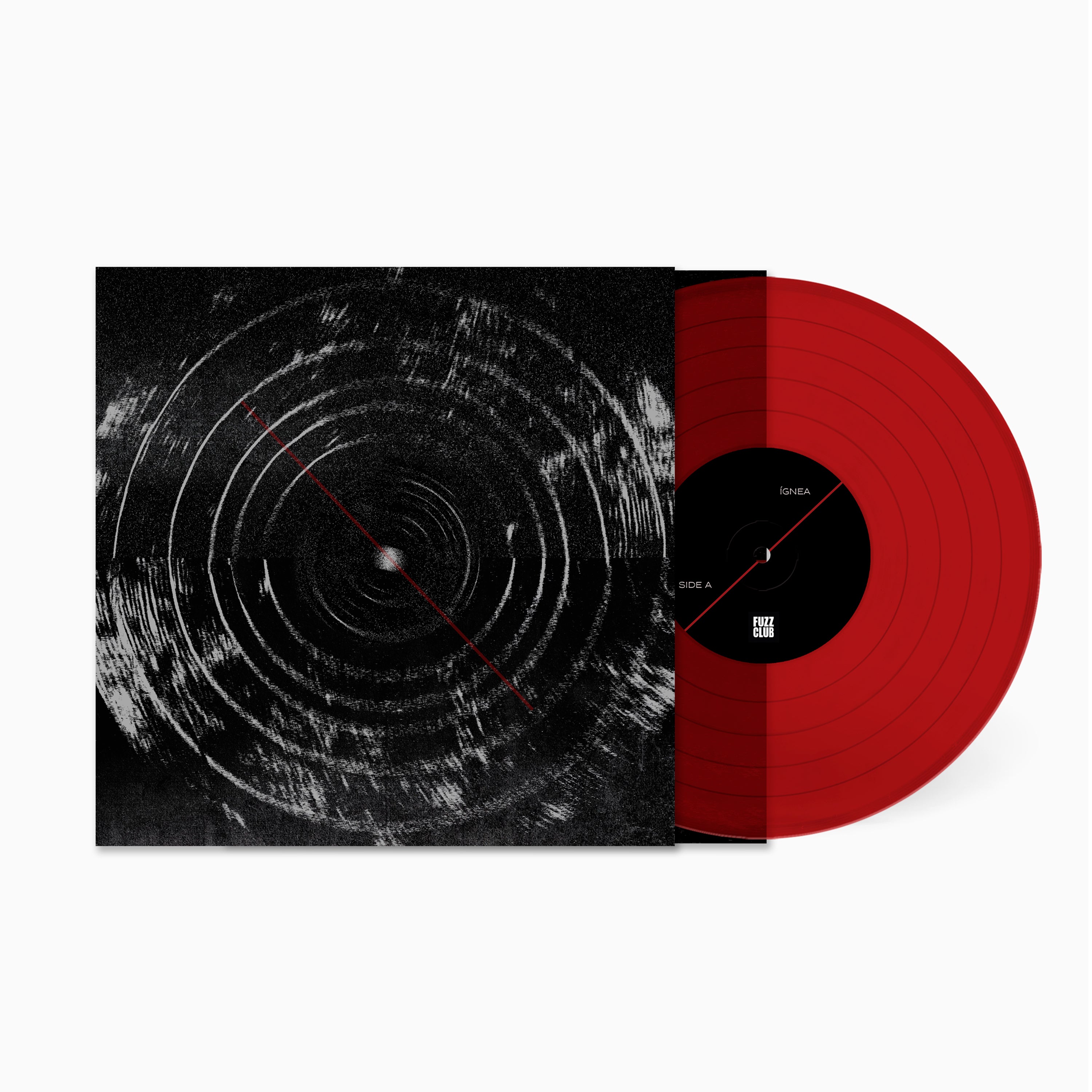 Mirror Revelations Ignea vinyle LP rouge transparent 180g