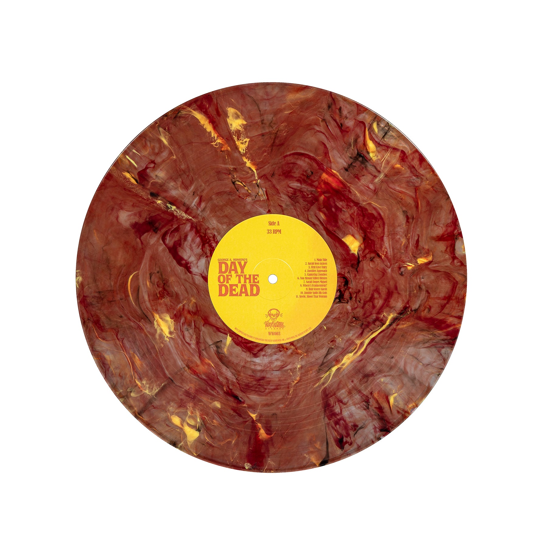 Waxwork Records Day of the Dead vinyle double Zombie Rot 180g