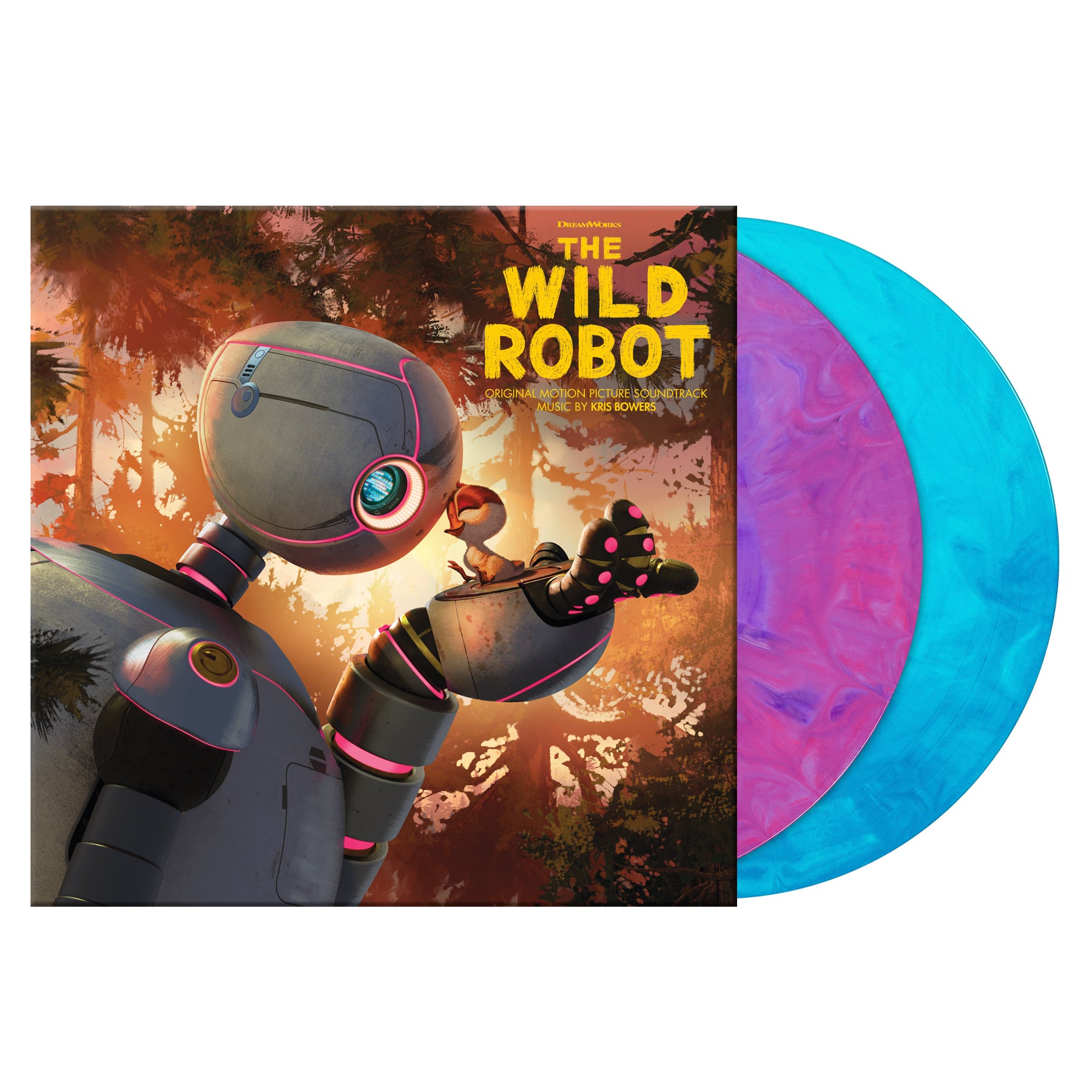Waxwork Records Wild Robot Bowers vinyle animé