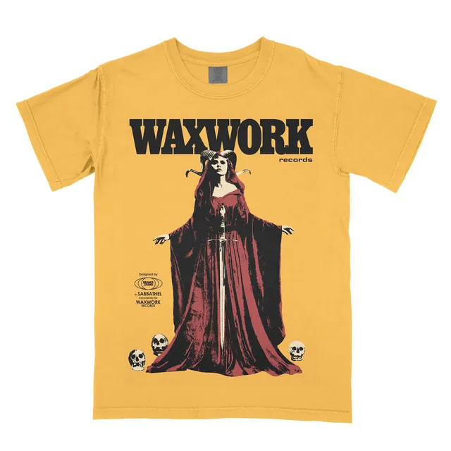 Waxwork Records Lady In Red tee Citrus merch officiel