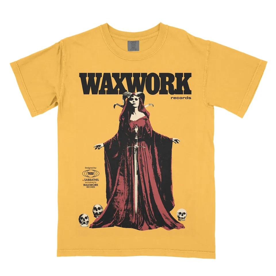Waxwork Records Lady In Red tee Citrus merch officiel