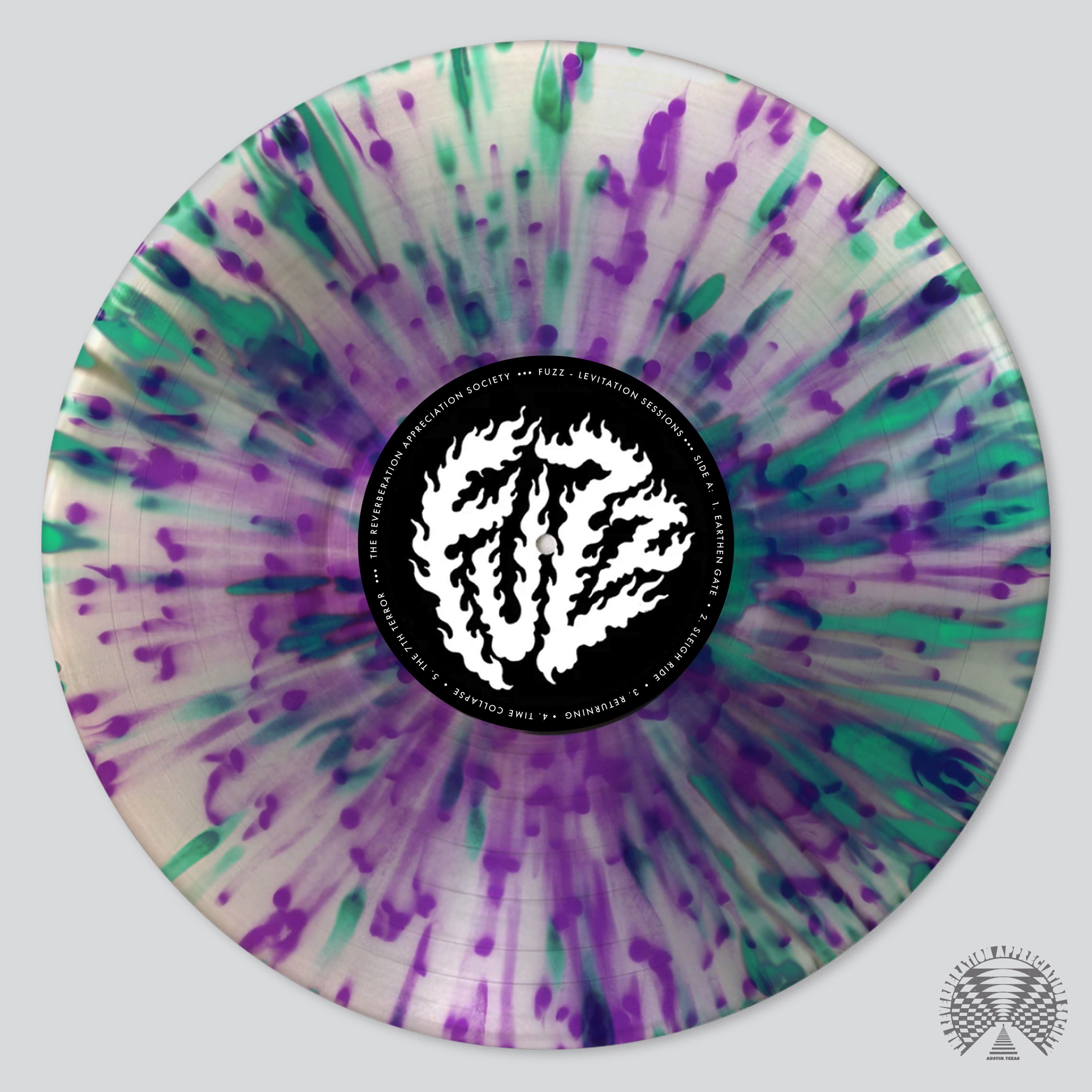 Fuzz Levitation Session vinyle splatter violet heavy psych