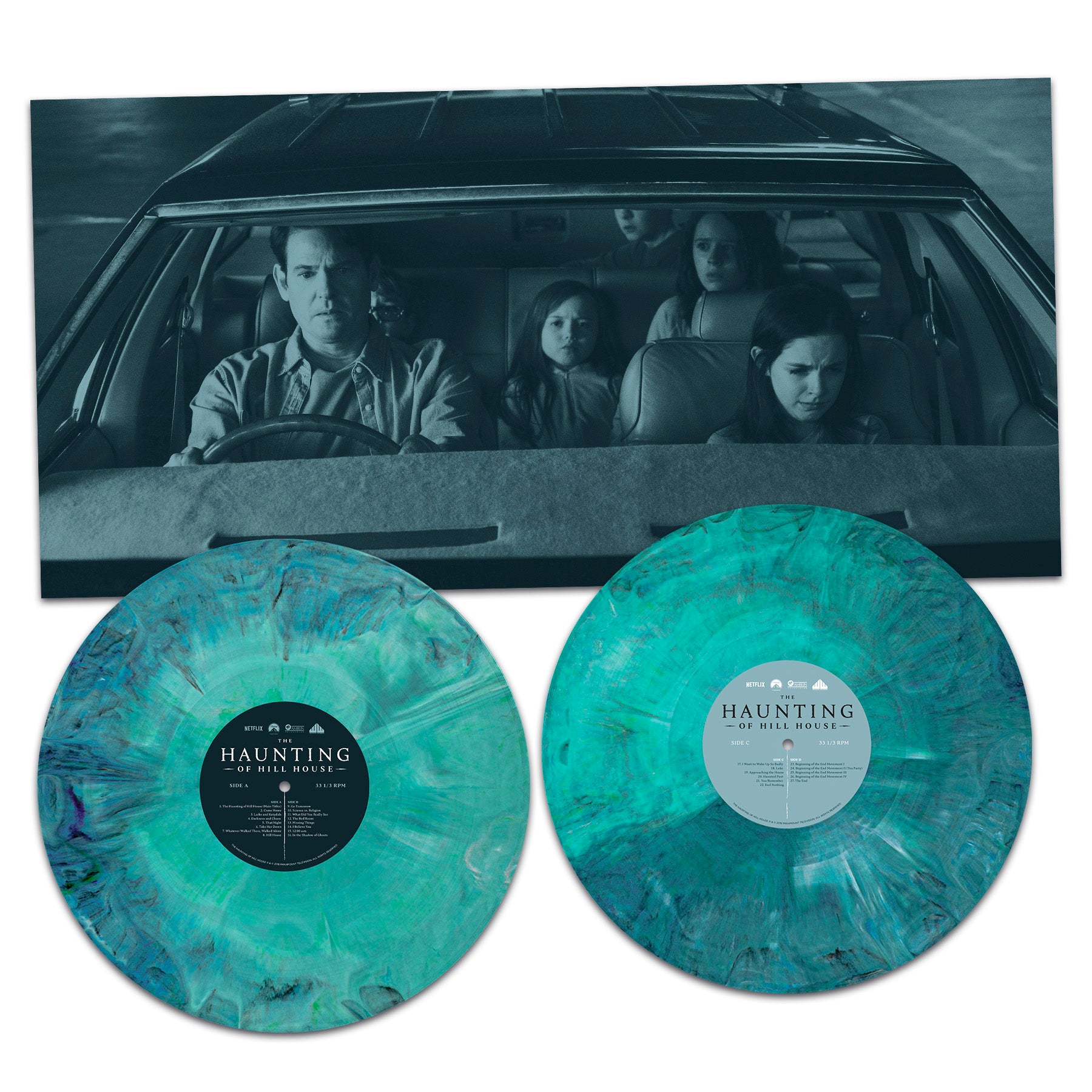 Waxwork Records Hill House vinyle Newton Brothers série