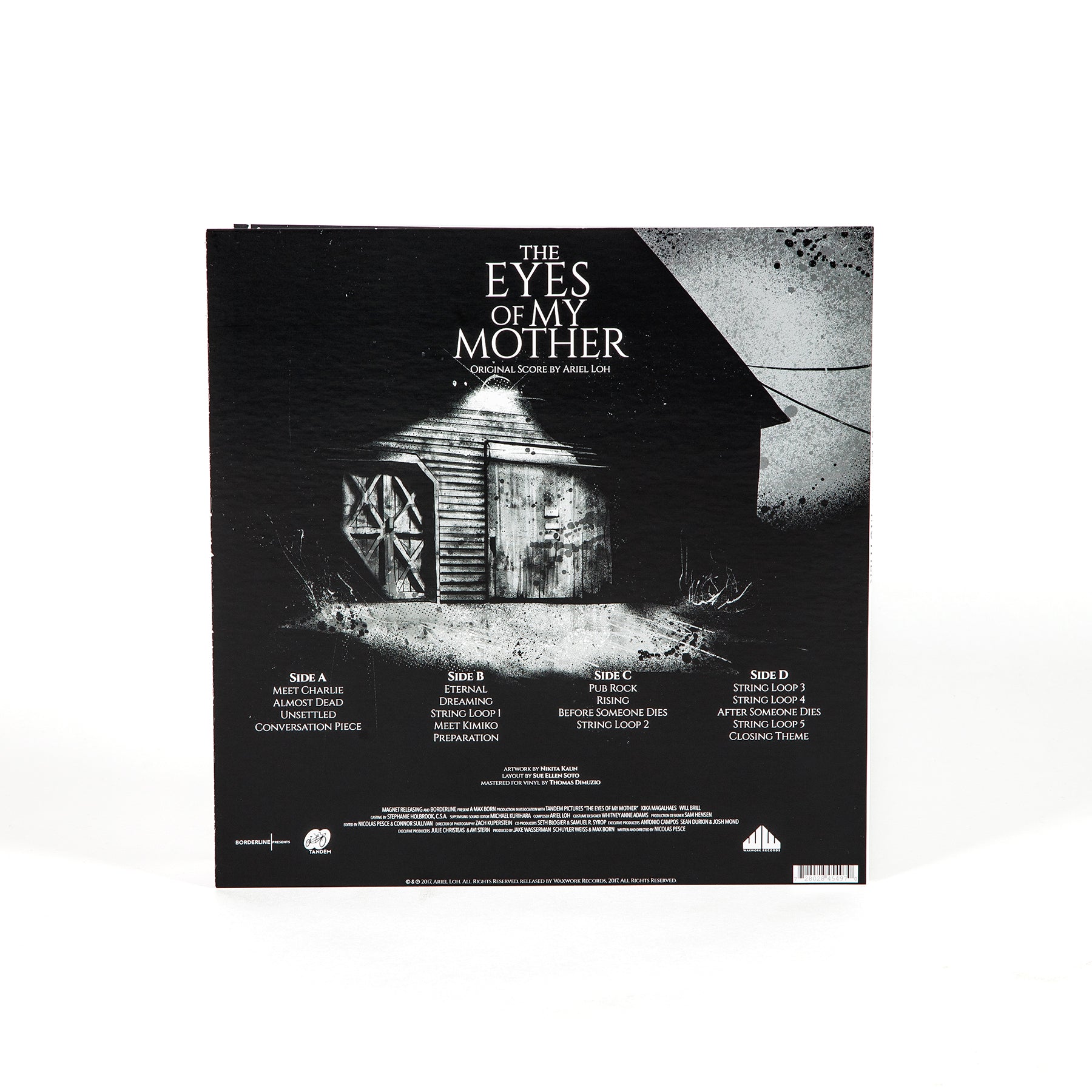 Waxwork Records Eyes of My Mother vinyle 2LP splatter