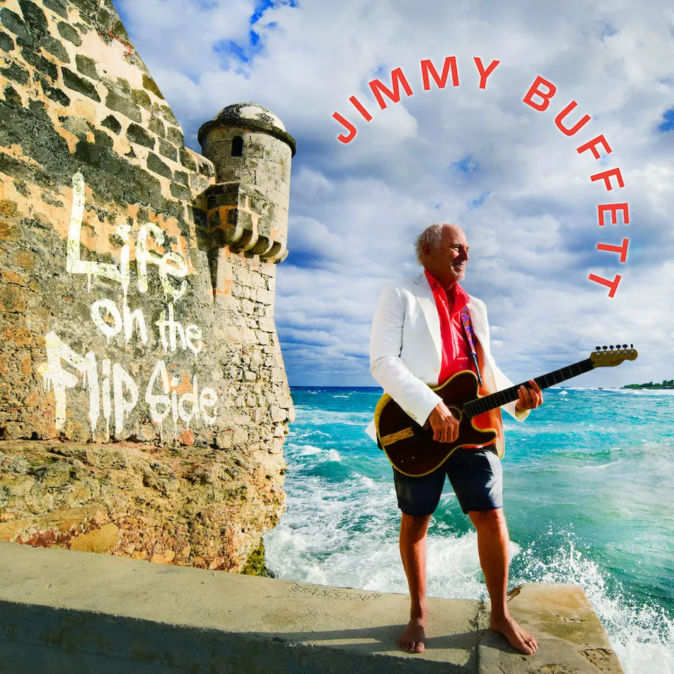 Jimmy Buffett Life On The Flip Side vinyle 2 LP bleu jade