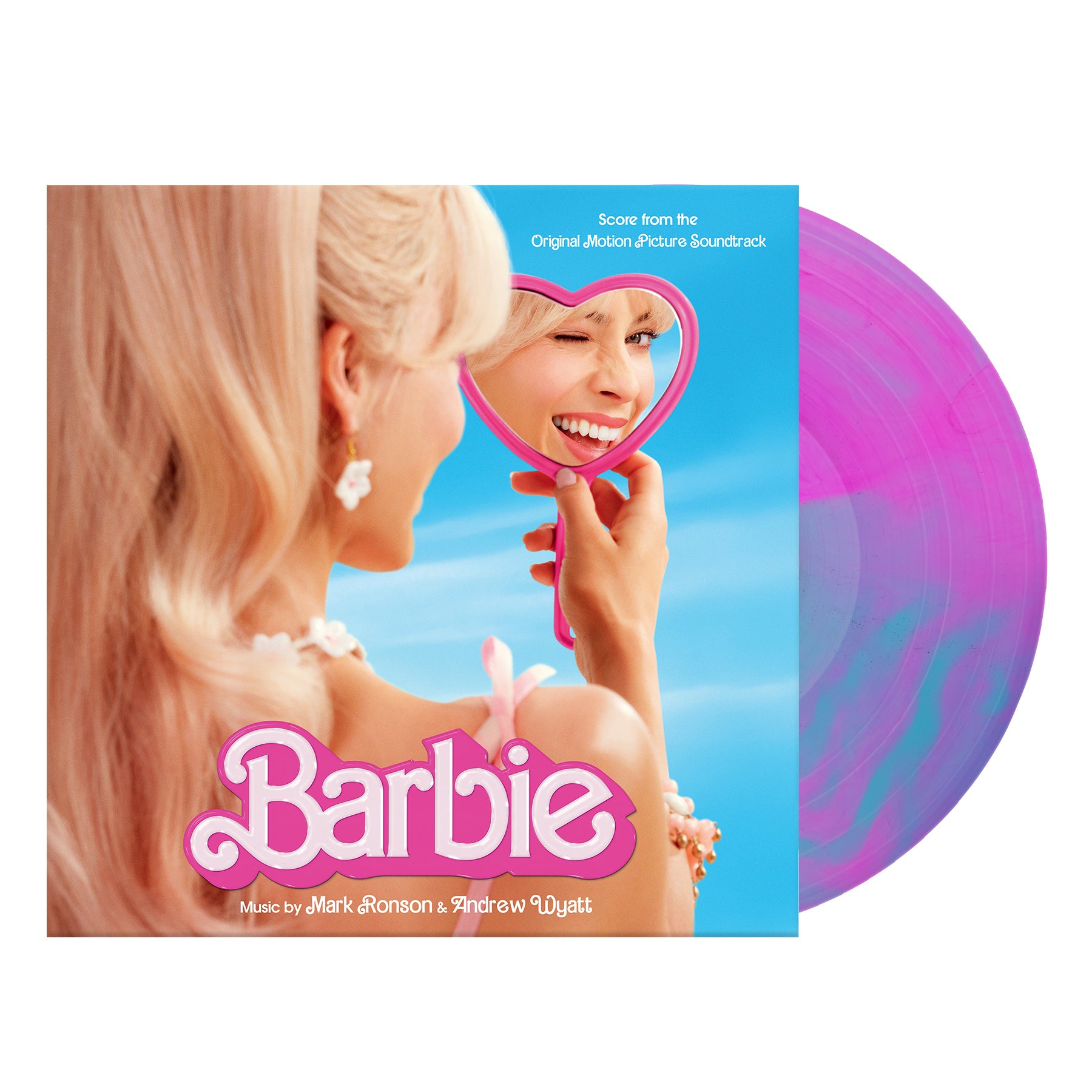 Waxwork Records Barbie vinyle score rose Neon Barbie Pink
